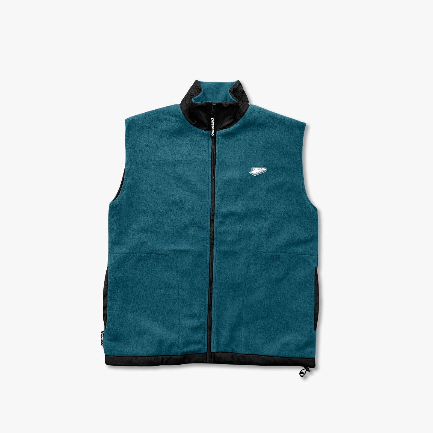 POLARFLEECE TECH VEST - DARK TEAL/BLACK