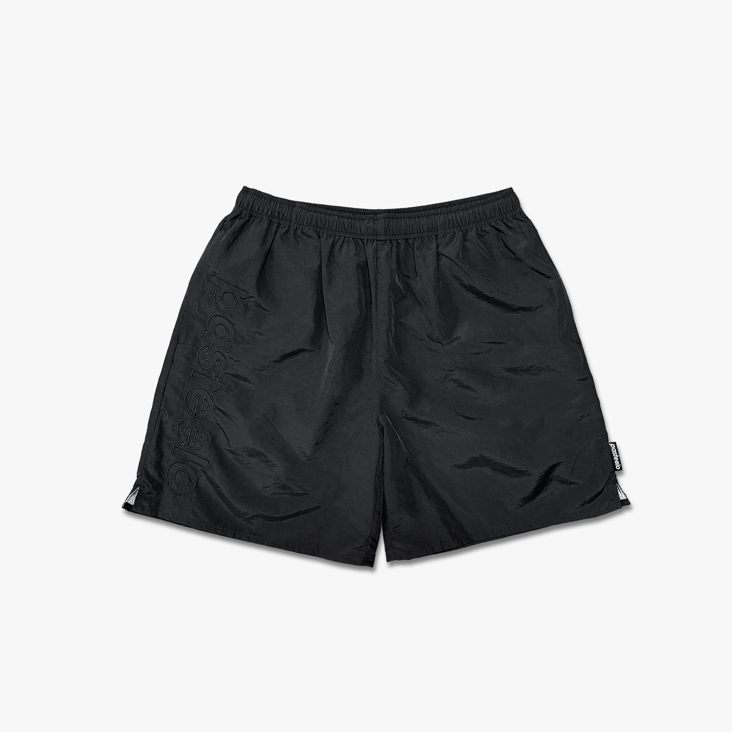SCRIPT ACTIVE SHORTS - BLACK – Pasteelo