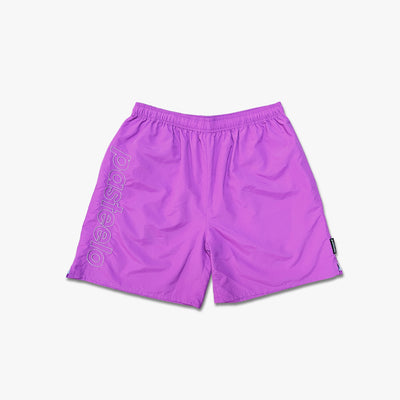 SCRIPT ACTIVE SHORTS - GRAPE