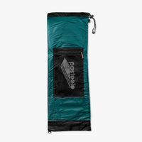 SKATEBOARD BAG - DARK TEAL/BLACK