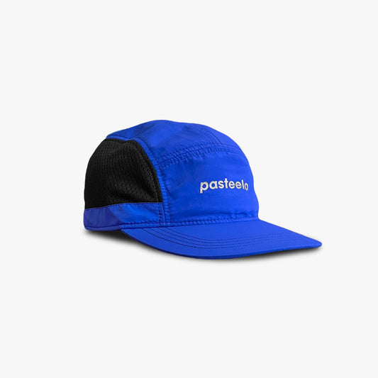 SPORTS 5 PANEL CAP - ROYAL/BLACK