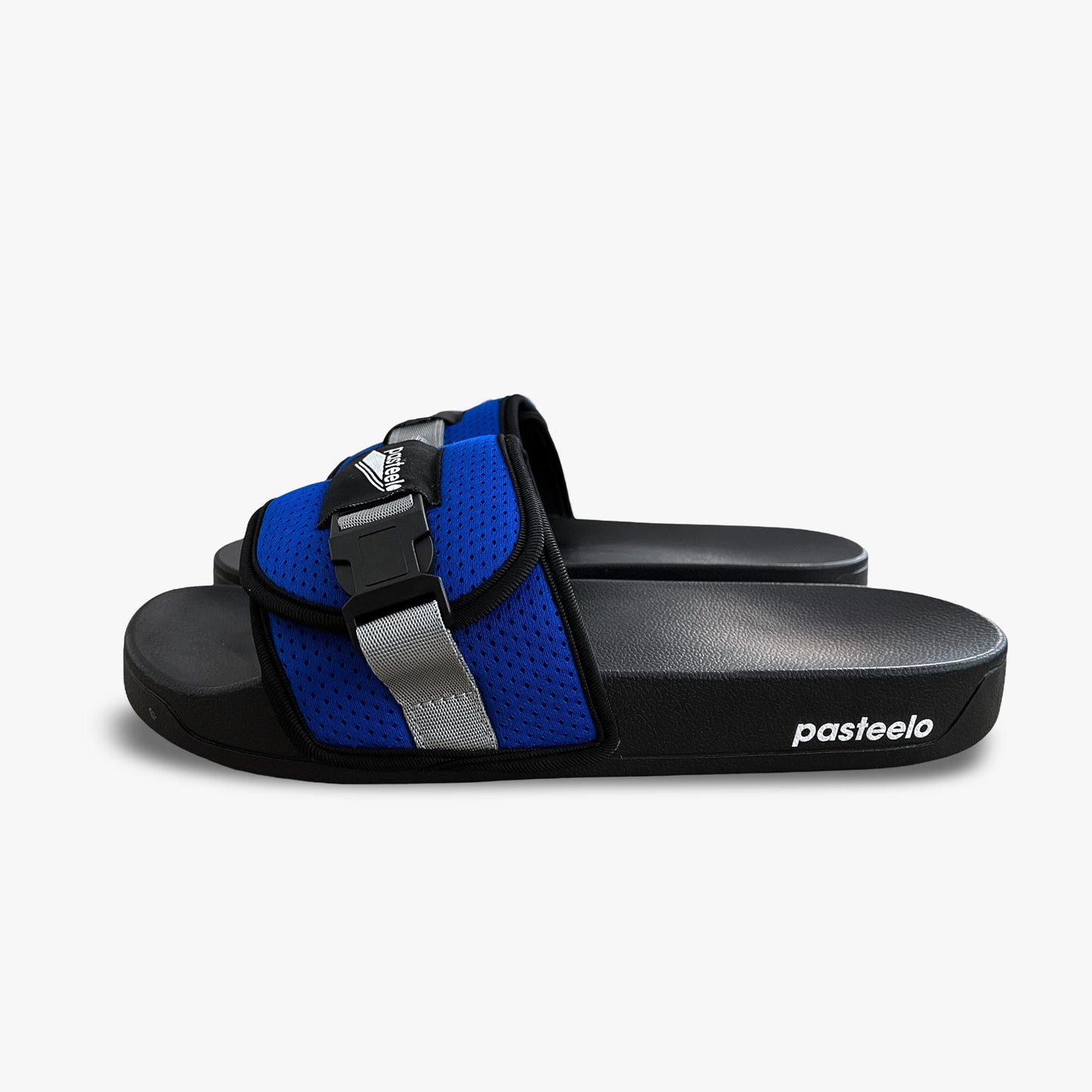 SPORTS SLIDES - ROYAL/BLACK